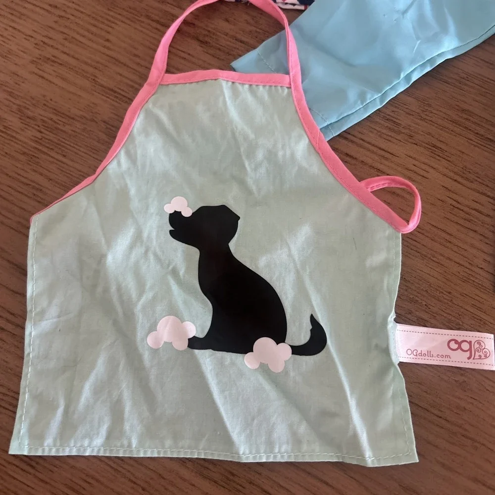 OG American Girl Veterinarian Uniform Outfit - Top, Bottom, Apron